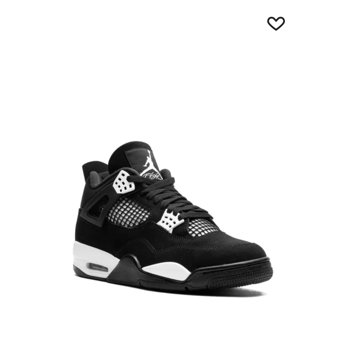 JORDAN 4 RETRO WHITE THUNDER