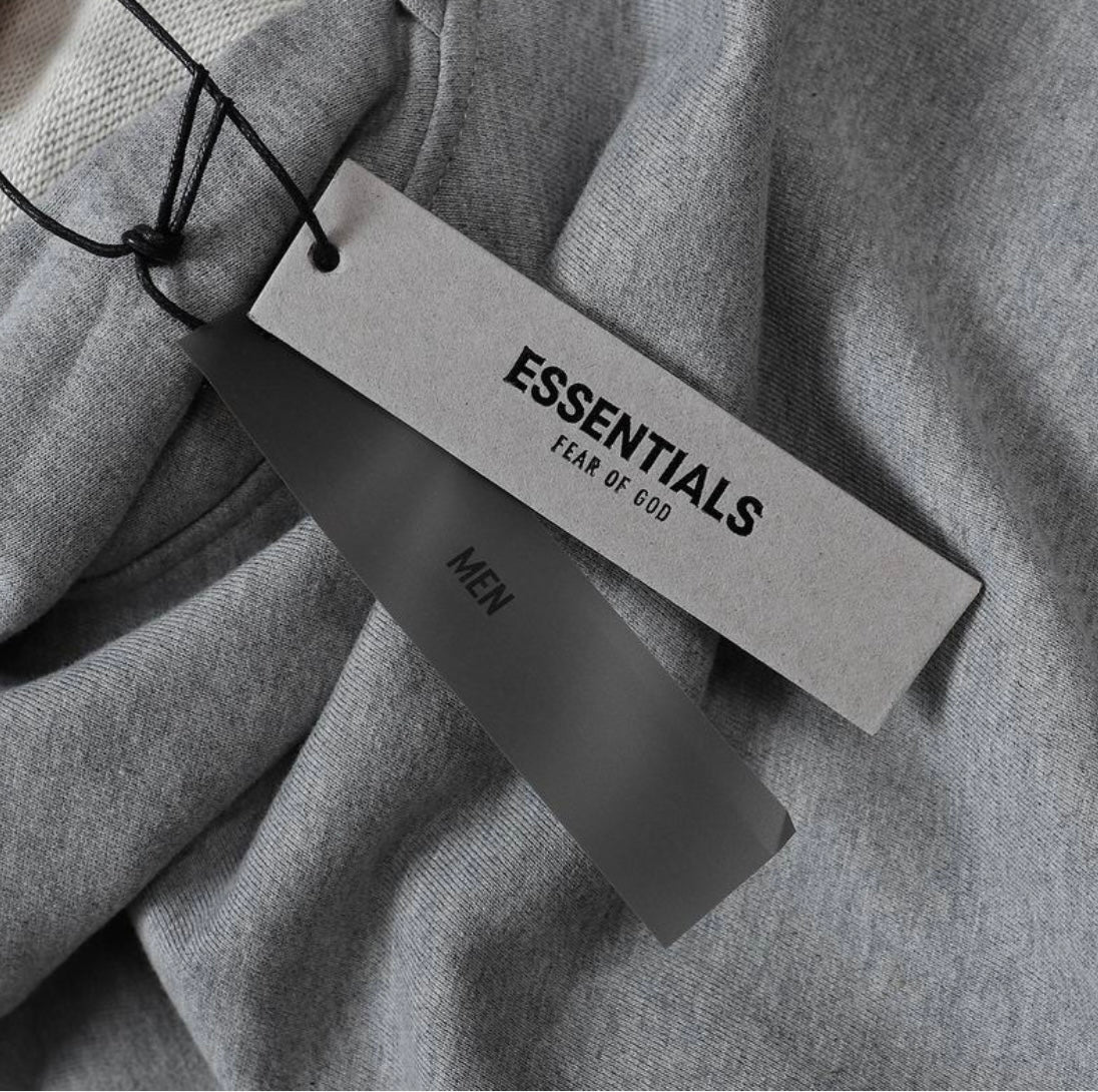 FEAR OF GOD ESSENTIALS PULLOVER CHEST LOGO HOODIE