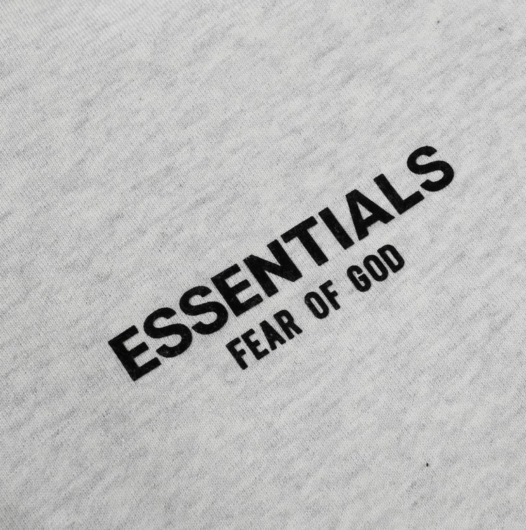 FEAR OF GOD ESSENTIALS PULLOVER CHEST LOGO HOODIE