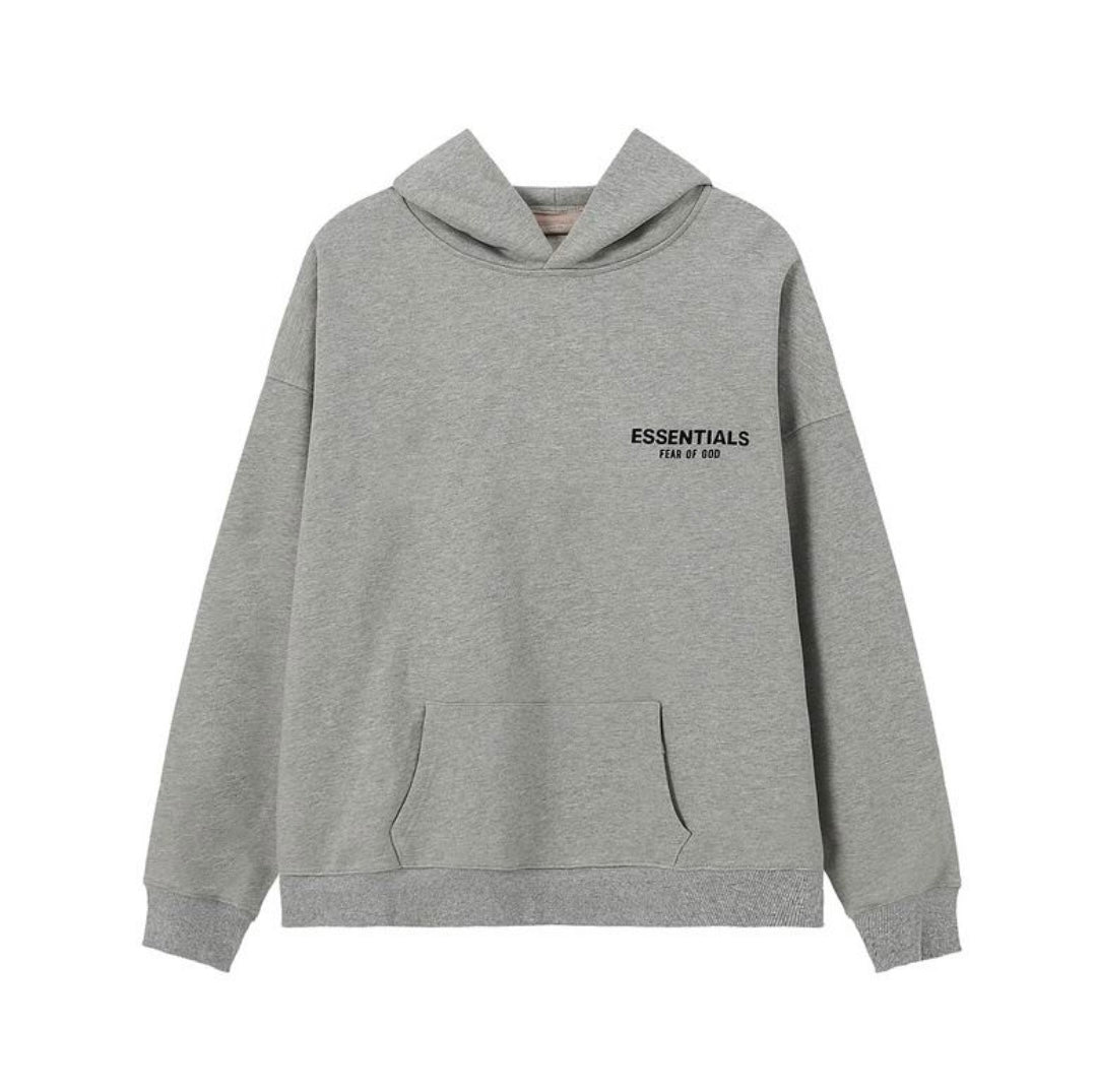 FEAR OF GOD ESSENTIALS PULLOVER CHEST LOGO HOODIE