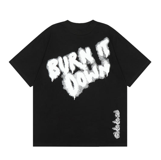 ANTI SOCIAL SOCIAL CLUB BURN IT DOWN TEE BLACK